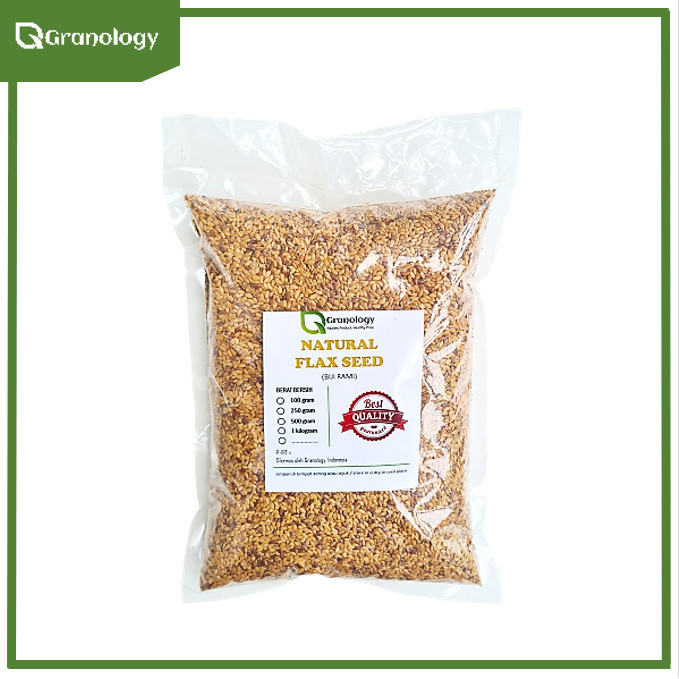 

Biji Ra / Flax Seed (1 Kilogram) By Granology
