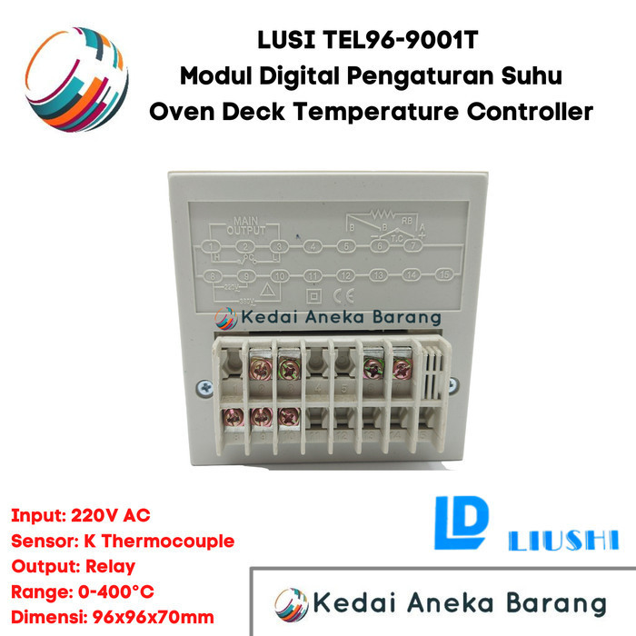 NEW SERIES LUSI OVEN DECK TEMPERATURE TEMPERATUR CONTROLLER TEL96-9001T 9001T ORIGINAL QUALITY