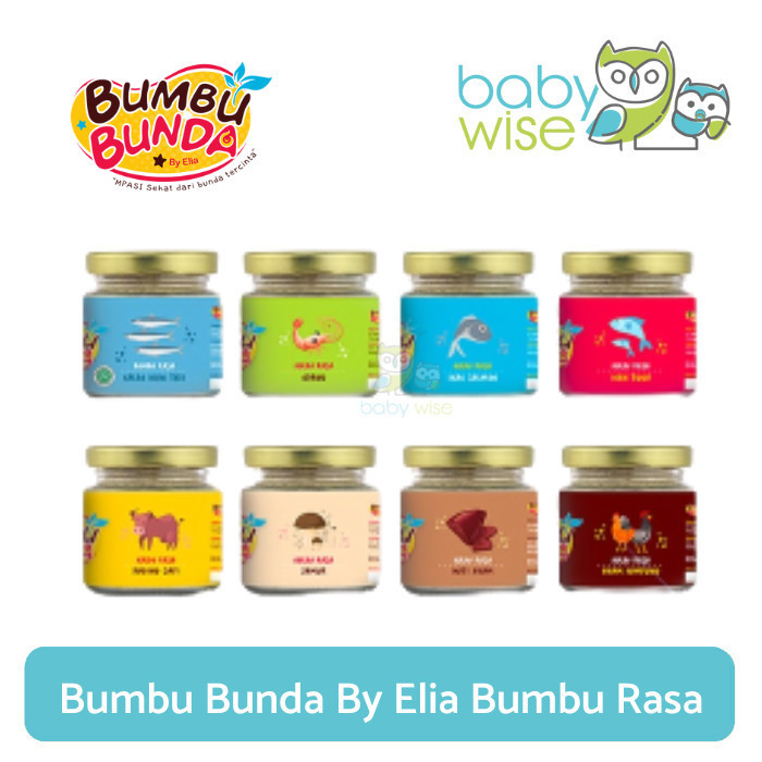 

Ready Bumbu Bunda By Elia Bumbu Rasa Non MSG Non Pengawet - MPASI Anak