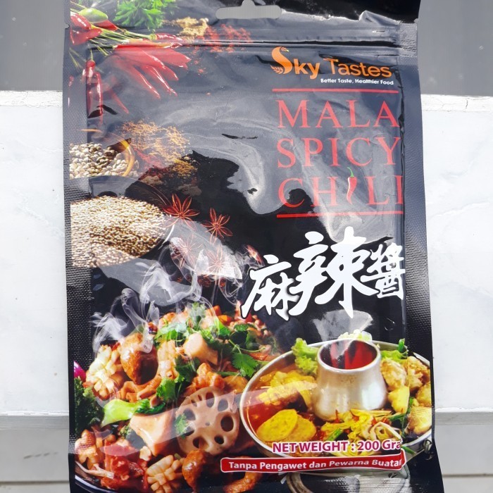

Ready Sky Tastes Bumbu Mala Spicy Chilli Vegan & Vegetarian