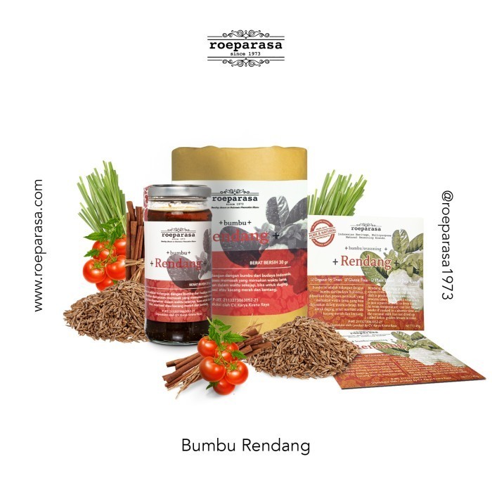 

Ready Bumbu Rendang Roeparasa 250 gr