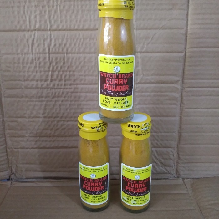 

Ready Curry Powder Watch Brand/ Bubuk Kari 400gr Penang- Malaysia