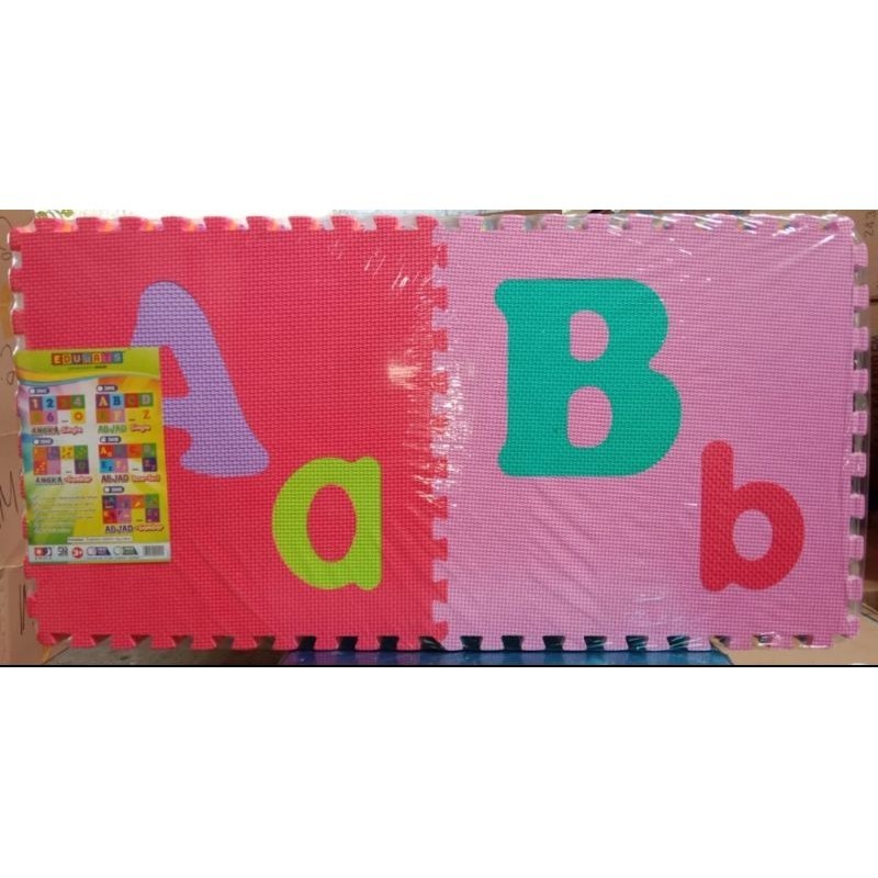 Karpet Edumats/ Matras Lantai Alfabet 20×20