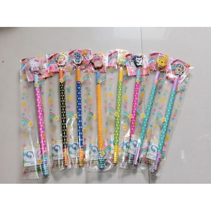 

pensil raut kepala per penghapus satuan