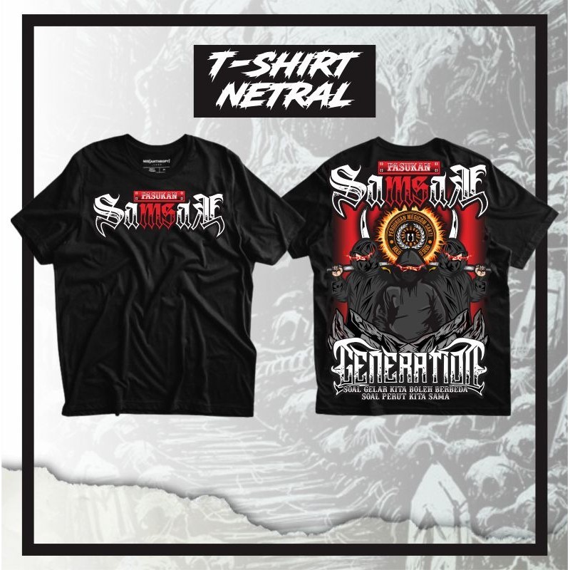 kaos samsak desain terbaru pasmortal nusantara