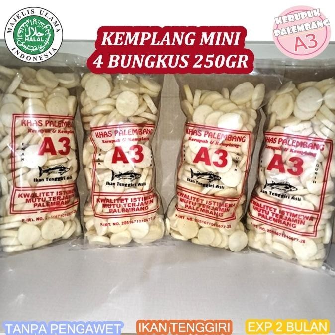 

Paket Kemplang Mini Super 250Gr X 4 Bungkus