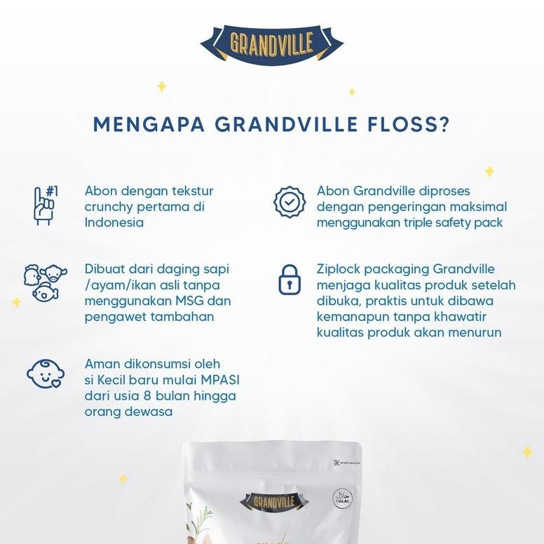 

Grandville Abon Sapi Crunchy Double Pack Original