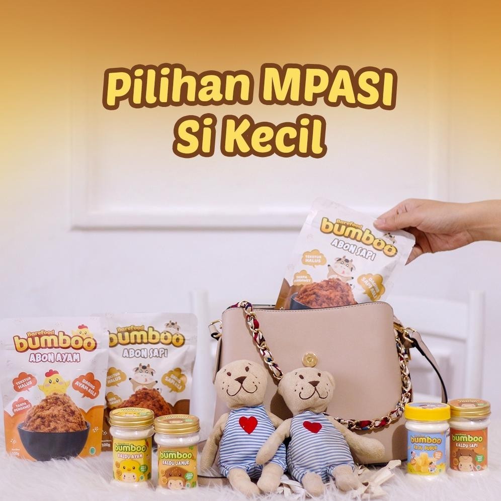 

Bumboo Abon Asli - Tekstur Lembut Mpasi Si Kecil - Sumber Protein - Tanpa Msg - Tanpa Pengawet