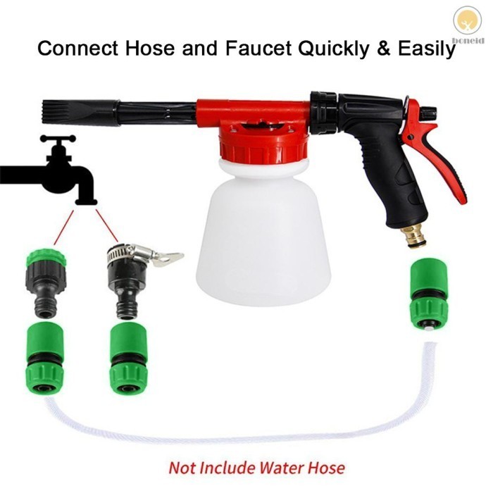 Car Wash Foam Gun Garden Hose Sprayer Foam Sprayer With Adjustable