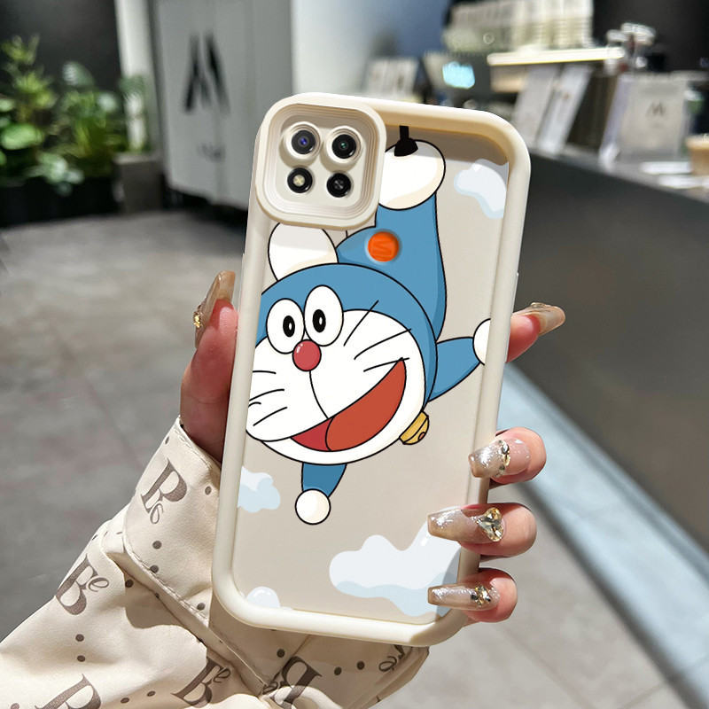 Casing Hp Xiaomi Redmi 9C Redmi 9C NFC Redmi 10A POCO C31 Case lembut ganda Softcase pola kucing rob