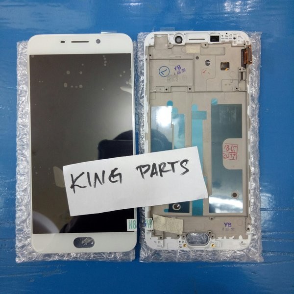 LCD OPPO F1 PLUS X9009 COMPLETE WHITE ORI