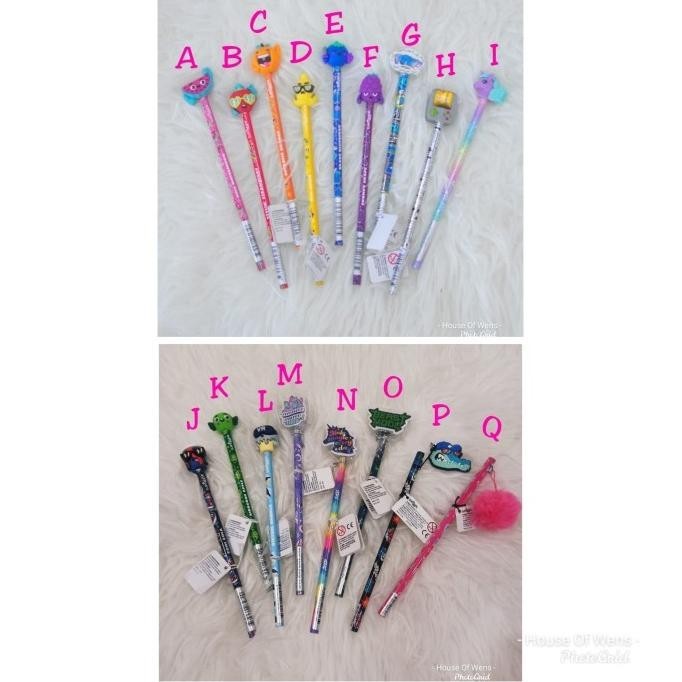 

Ready Smiggle Pencils Tops - Smiggle Pencils Topper - Pensil Smiggle Pengiriman Cepat