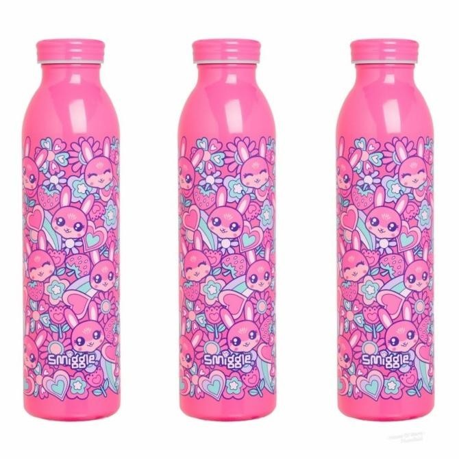 Smiggle Budz Slimline Stainless Steel Drink Bottle Hot Cold Original Limited Edition