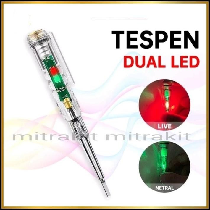 GRATIS ONGKIR TESPEN DC AC OBENG TESPEN KABEL PUTUS TESPEN LISTRIK TESPEN  LED 