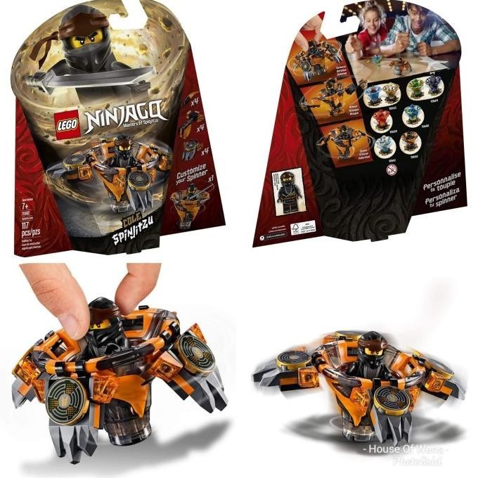 Terbaru Lego 70662 Ninjago Spinjitzu Cole 7+ 117 Pcs Berkualitas