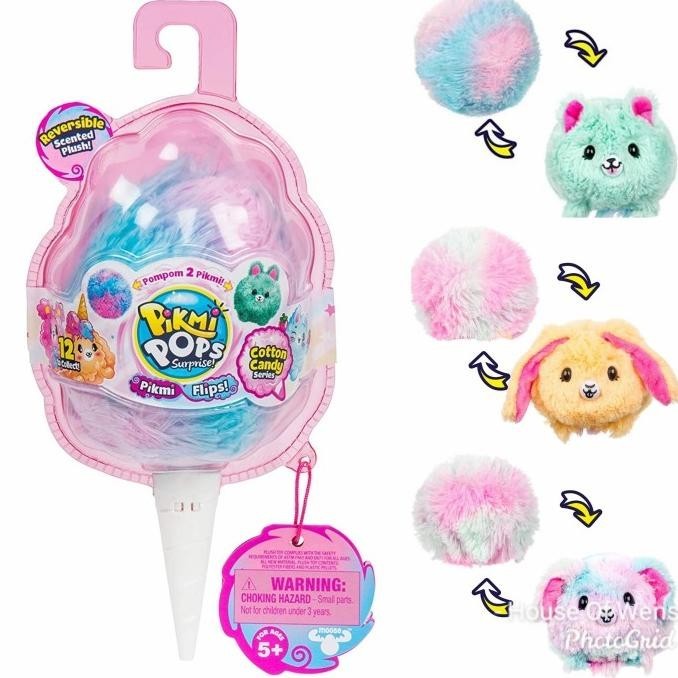 Terbaru Pikmi Pops Surprise Pikmi Flips Cotton Candy Collection Original Pengiriman Cepat