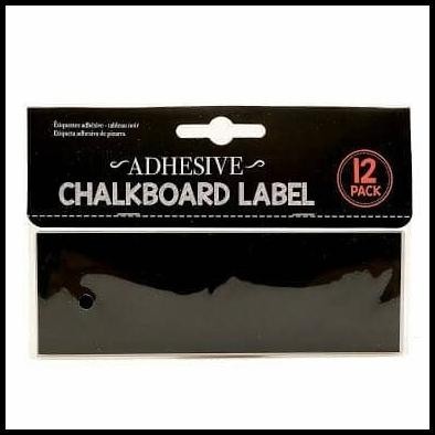 

GRATIS ONGKIR 12PCS ADHESIVE CHALKBOARD LABEL STICKER PERMUKAAN PAPAN TULIS KAPUR !