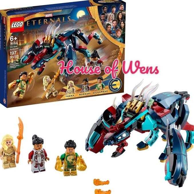 Terbaik Lego 76154 Marvel Deviant Ambush 6+ 197 Pcs Original  Terbaik