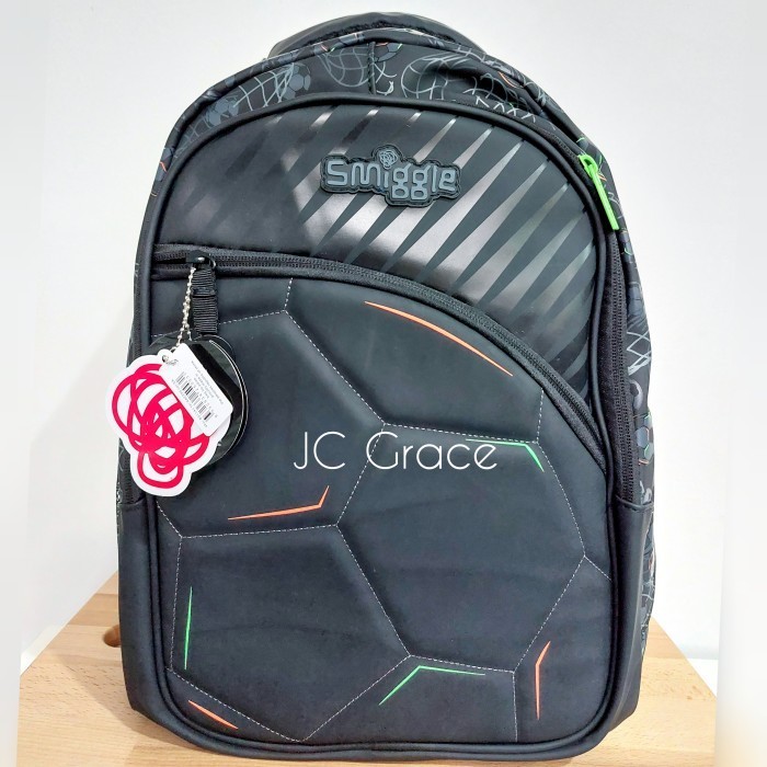 Smiggle Kick Classic Backpack Tas Sekolah Ransel Smiggle Bola