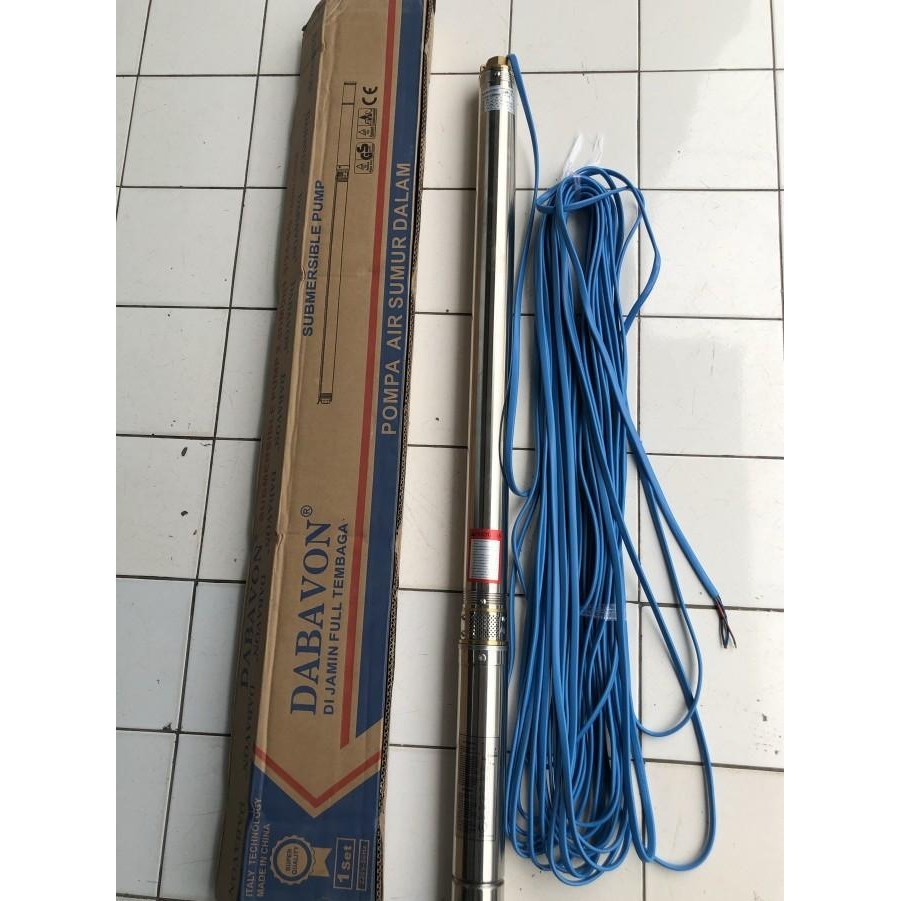 Pompa Submersible/Satelit Dabavon 2,5" 0,5 Hp + Kabel 40M