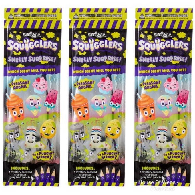 

Ready Smiggle Squigglers Smelly Surprise - Pensil Pack Smiggle Berkualitas