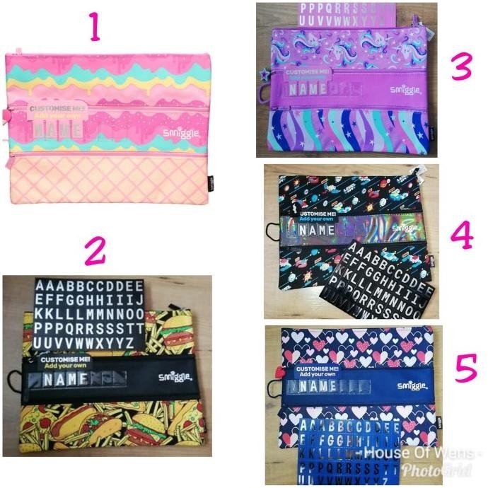 

New Smiggle Fave Id Pencil Case A4 - Tempat Pensil Smiggle Berkualitas