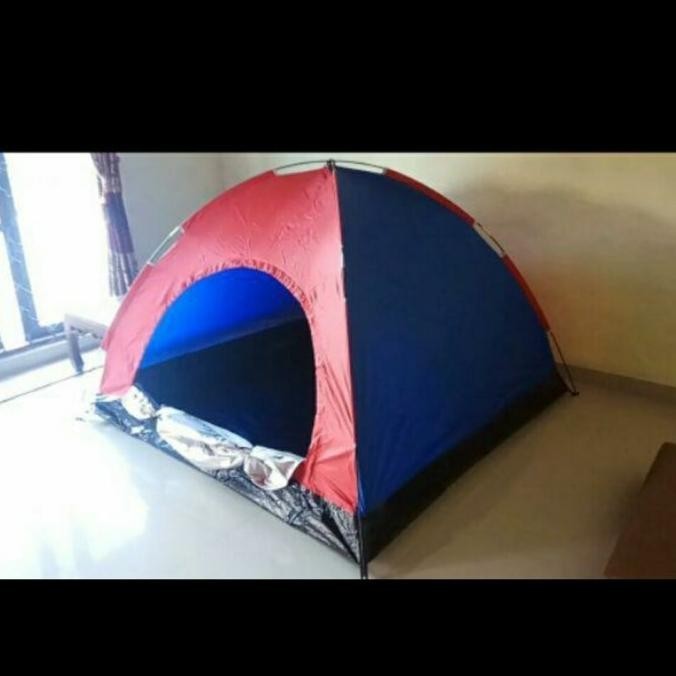 Tenda Camping Kemping Dome Kap 6 Orang / Tenda Gunung Kemah Outdoor GM