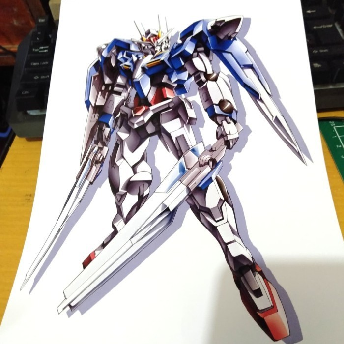 

cetak sticker gundam image digital a4 code 002 zenyang22