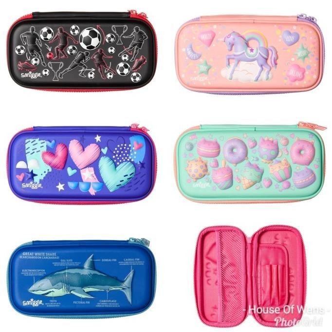 

New Smiggle Live Small Hardtop - Tempat Pensil Smiggle Stok Terbatas
