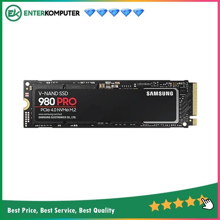 SAMSUNG SSD 980 PRO M.2 PCIE GEN4 X4 1TB MZ-V8P1T0BW / SSD 1TB ORIGINAL BEST QUALITY