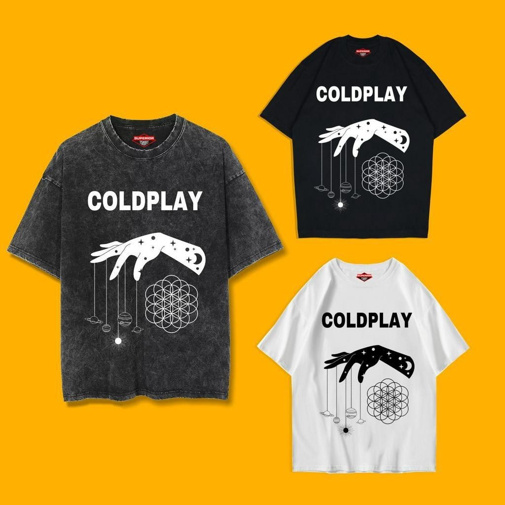 KAOS COLDPLAY OVERSIZE WASH / KAOS WASH SLIMFIT / KAOS OVERSIZE / KAOS SLIMFIT /KAOS BAND METAL /ACI