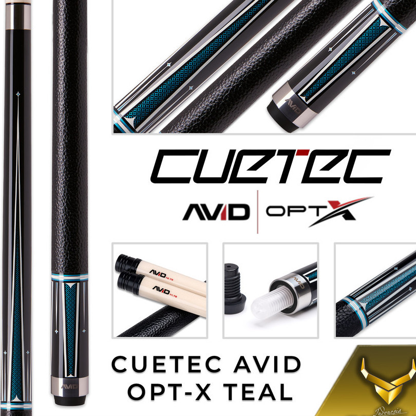 Cuetec Avid Cue OPT-X Teal