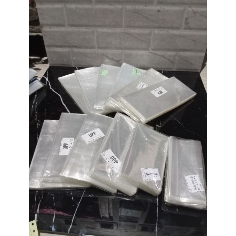 

PLASTIK KACA/OPP TEBAL 40MICRON/PLASTIK SNACK