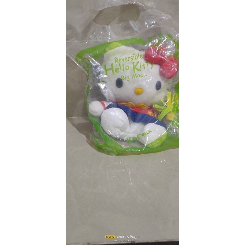 Boneka hello Kitty reversible dear Daniel french fries france