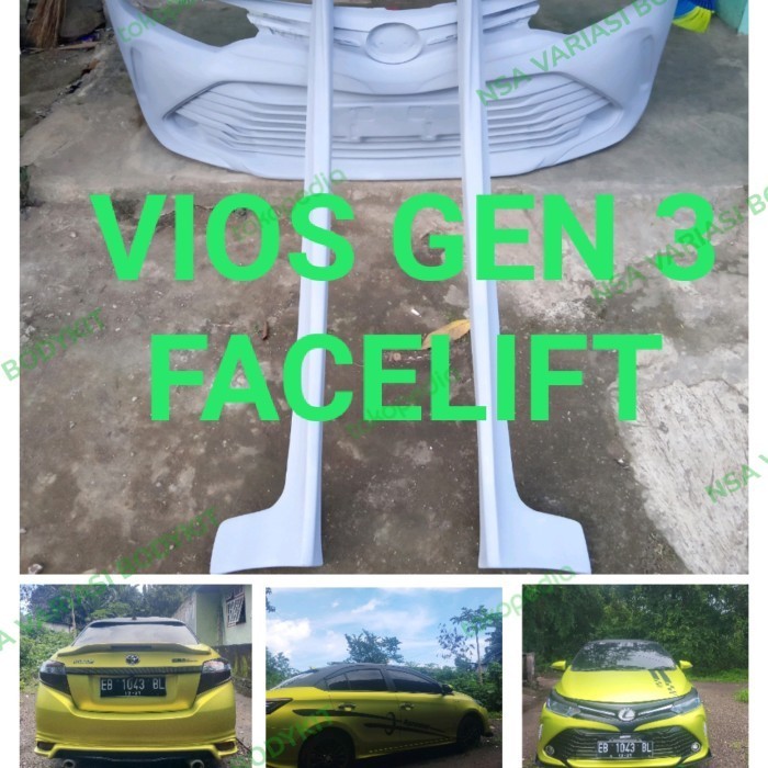 BODYKIT FULL BEMPER DEPAN VIOS GEN 3 FACELIFT