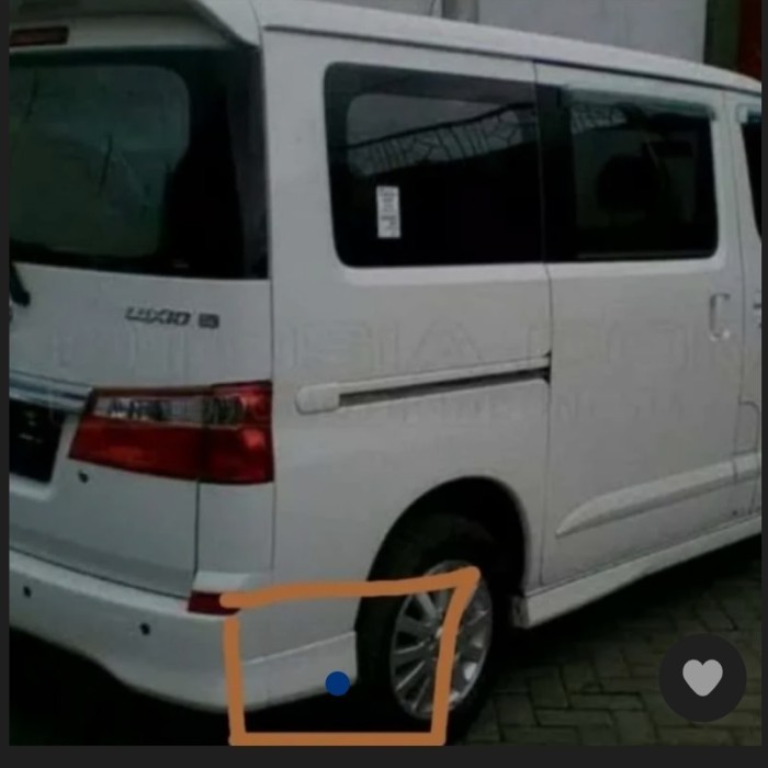 MOULDING BODI LUXIO BELAKANG