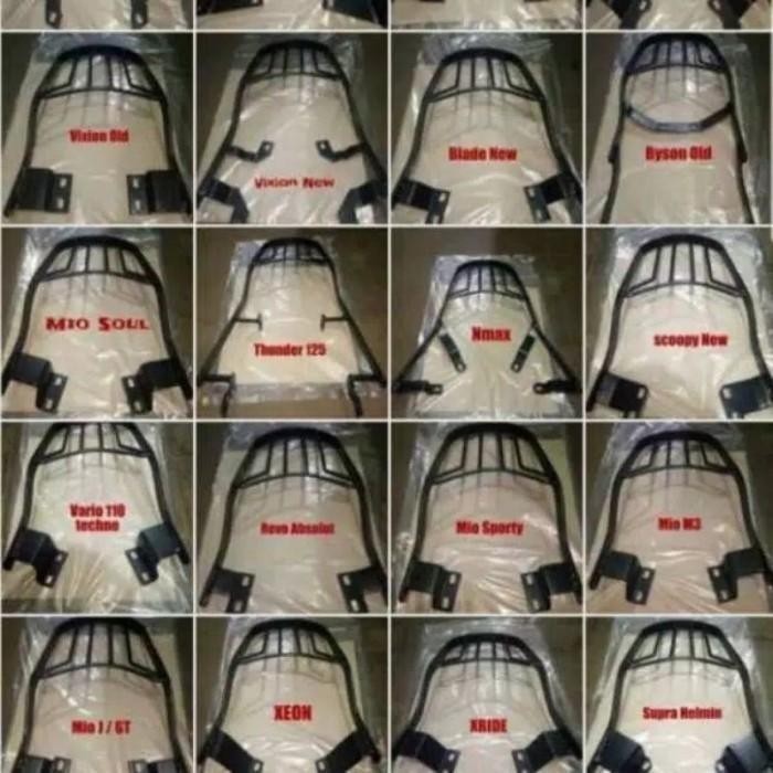 BREKET BOX TEBAL BEHEL BOX BELAKANG MOTOR / GP SPORT MOTOR VARIO ,MIO