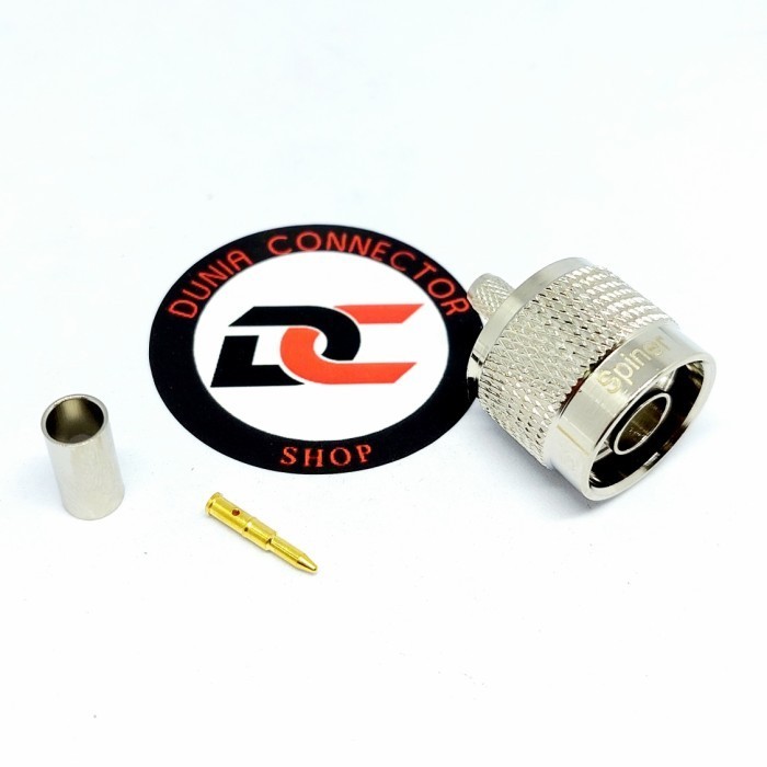KONEKTOR N MALE RG58 CRIMPING SPINER