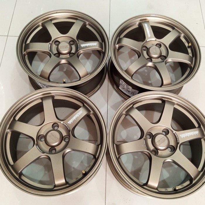 PELEK VELG BEKAS MODEL TE37 R16 LEBAR 7 PCD 4100 ET 40