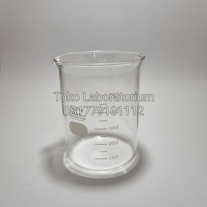 Beaker Glass 500 Ml Iwaki / Gelas Kimia Iwaki