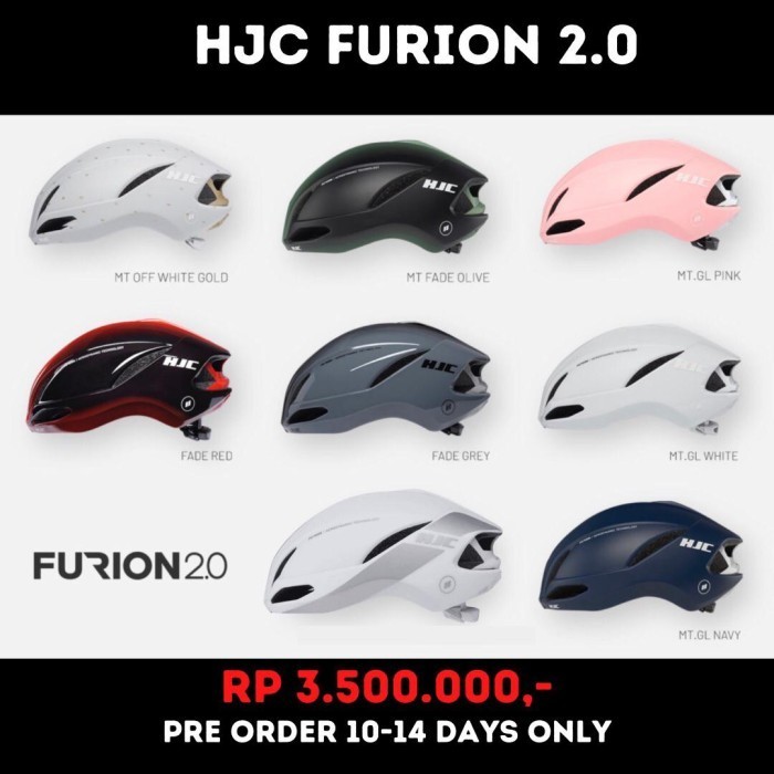 Terbaru Hjc Furion 2.0 Helm Sepeda Original Promo Terlaris
