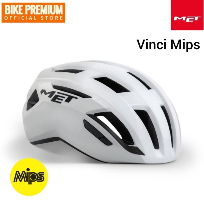 Terbaru Helm Sepeda Met Original Vinci Helmet Mips Not Kask. Poc. Hjc. Lazer Promo Terlaris
