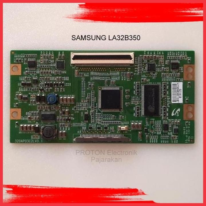 (BK PROT) TCON LCD TV SAMSUNG LA32B350 POLYTRON PLM 32B21 32T12 TIKON 320AP03C2L 320AP03C2LV0.2