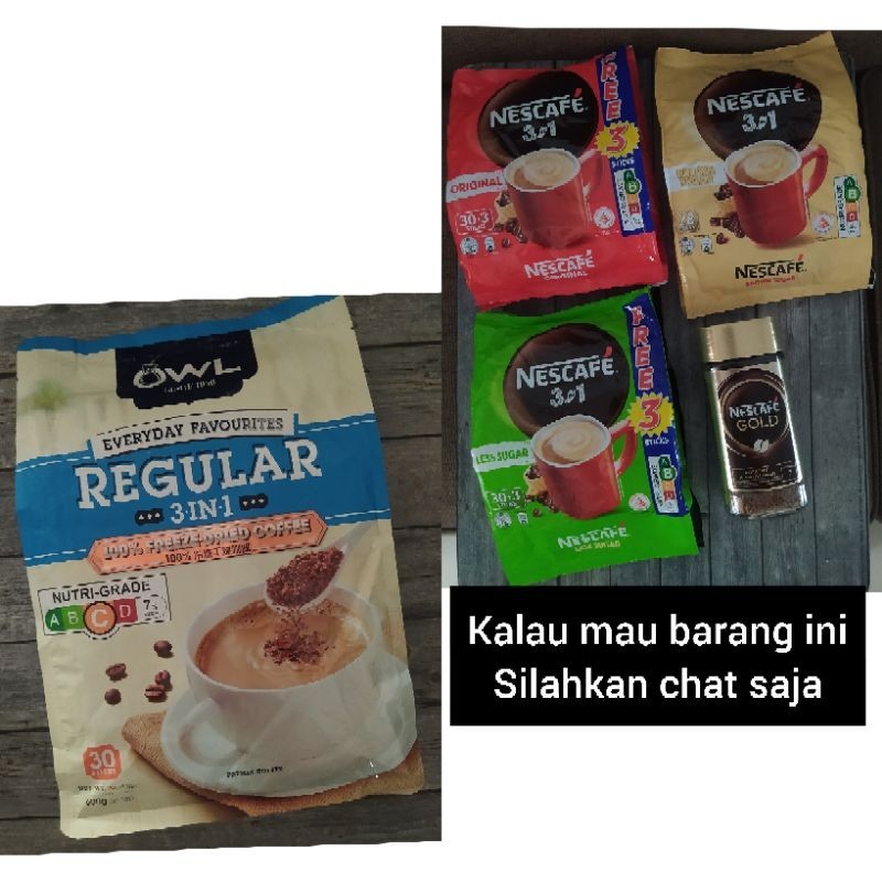 

Owl Freeze Dried Coffee Regular 3 in 1 Nescafe Papparich Singapore
