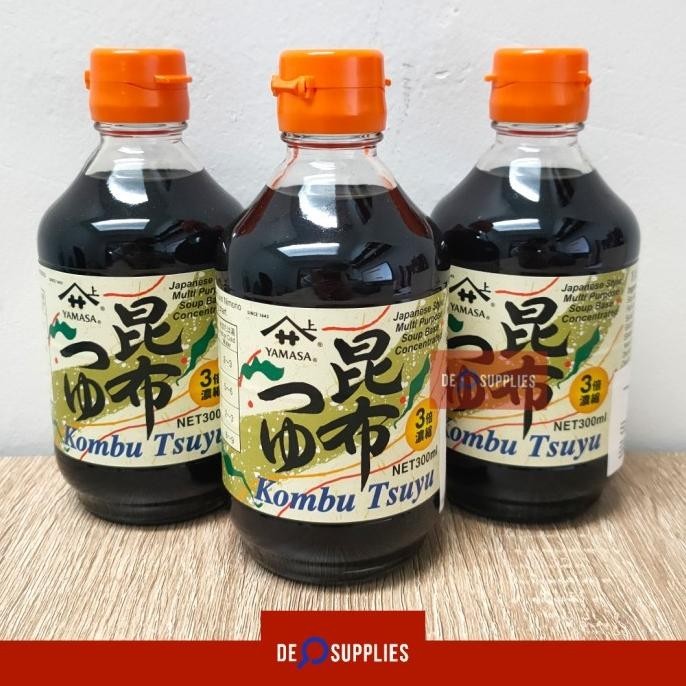 

Yamasa Kombu Tsuyu 300ml - Bumbu Sup Konbu Kecap Soup Saus Bumbu Japan TF