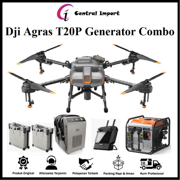 DRONE DJI AGRAS T20P GENERATOR COMBO ORIGINAL - AGRAS T20P GENERATOR