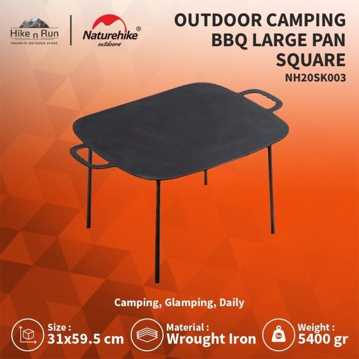Ready Grill Pan Naturehike NH20SK003 Iron BBQ Pan