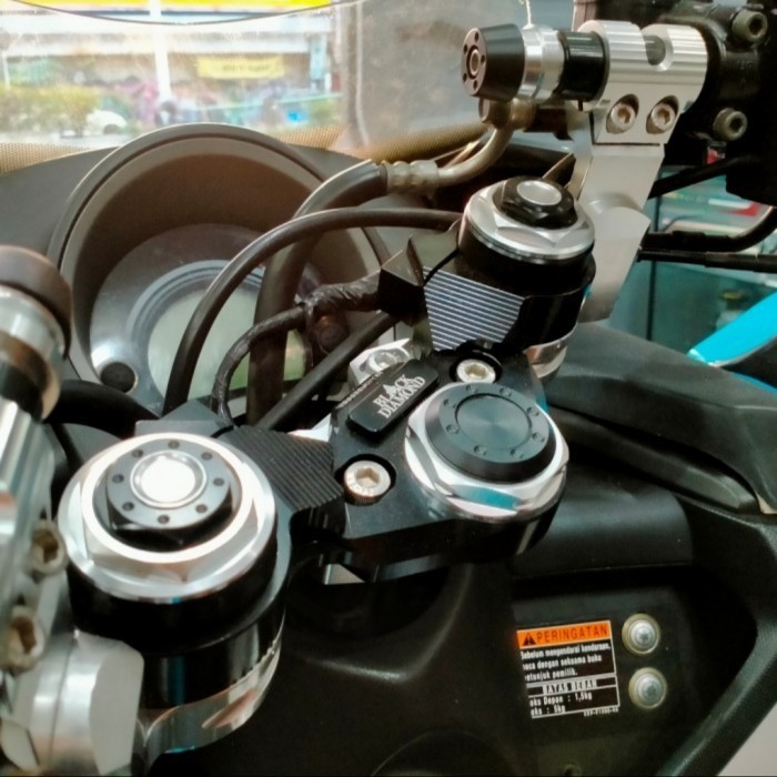 STANG JEPIT NMAX BLACK DIAMOND STANG JEPIT BLACK DIAMOND NMAX 155 OLD MURAH !