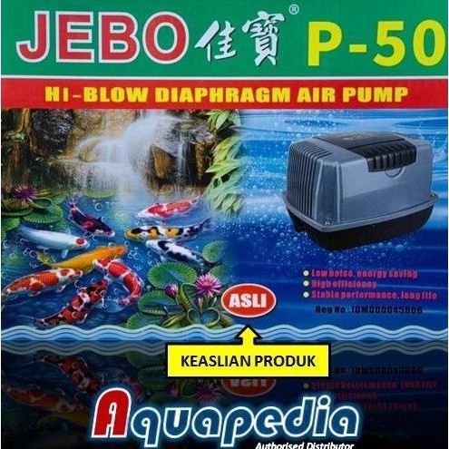 Jebo P50 Pompa Udara Hiblow Air Pump Blower