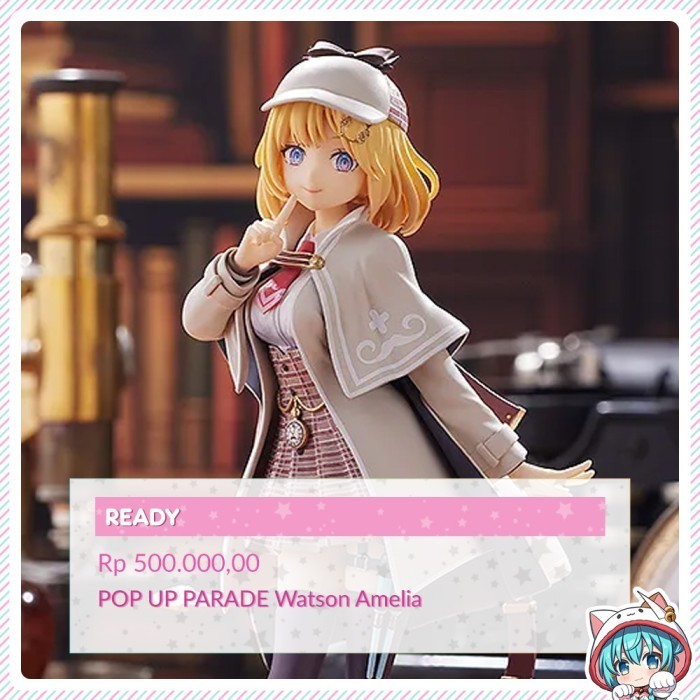 Ready Pop Up Parade Figure Watson Amelia - hololive production